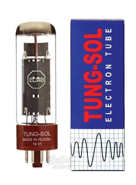 TUNG-SOL EL34B 真空管 4本セット Tung-Sol Quad EL34B | vivatubes.com