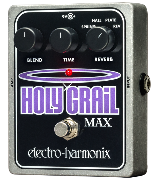 Electro-Harmonix Holy Grail Max Guitar Effects Pedal - British Audio