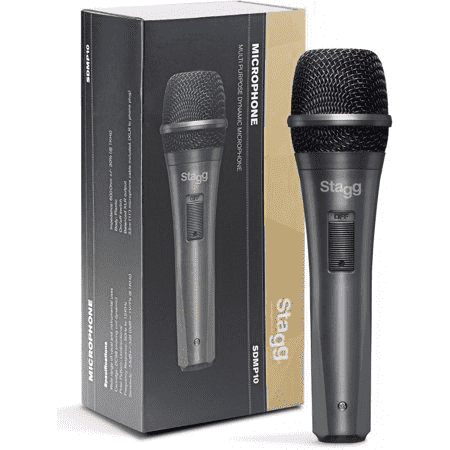 Stagg SDMP10 Dynamic Microphone - British Audio
