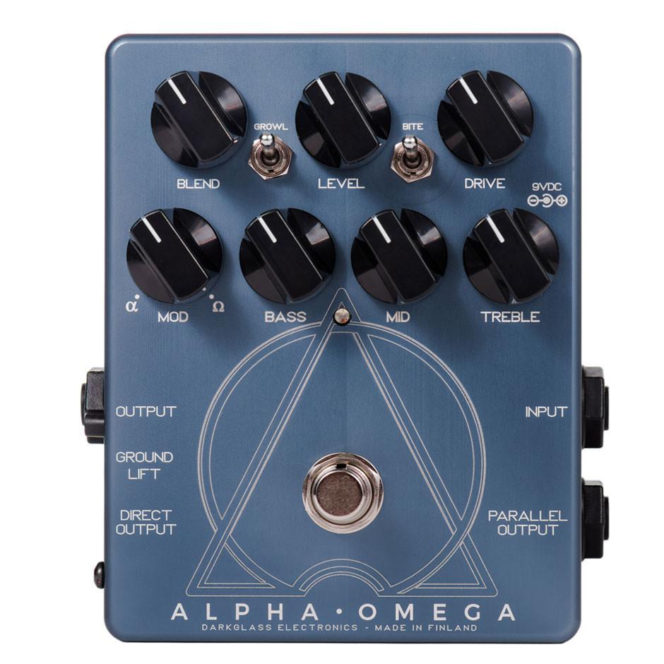 Darkglass Alpha Omega Dual Bass Preamp/OD Pedal - British Audio