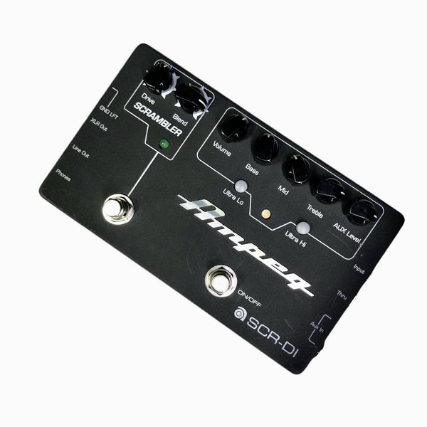 ベース Ampeg SCR-DI Bass Scrambler DI Ampeg SCR-DI Bass Preamp with Scrambler Overdrive Pedal | Sweetwater