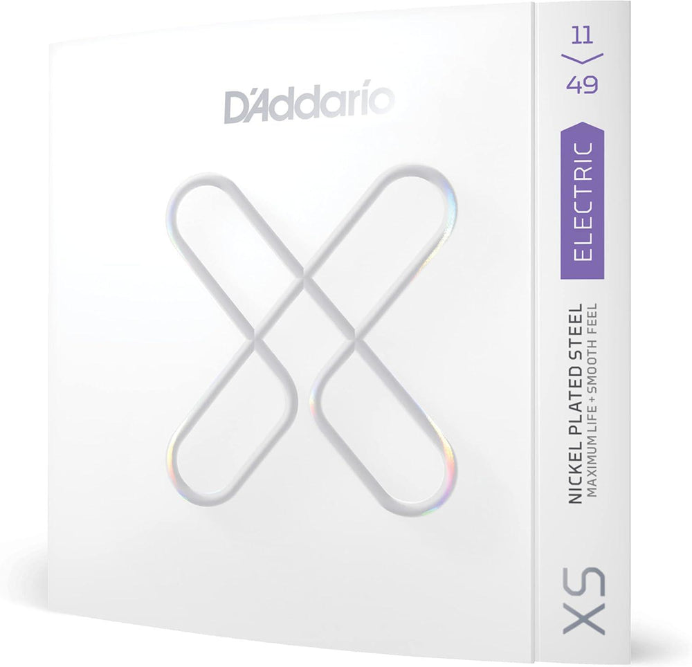 D'Addario XS Series Acoustic and Electric Guitar & Mandolin Strings, Phosphor Bronze & Nickel Plated