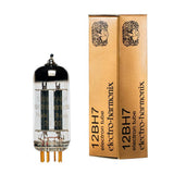 Electro-Harmonix Gold 12BH7 Gold Pin Vacuum Tube | Premium Dual Triode