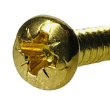 Marshall Gold Cabinet Handle Screw | No.8 × 5/8” Pan Head | Genuine OEM Replacement