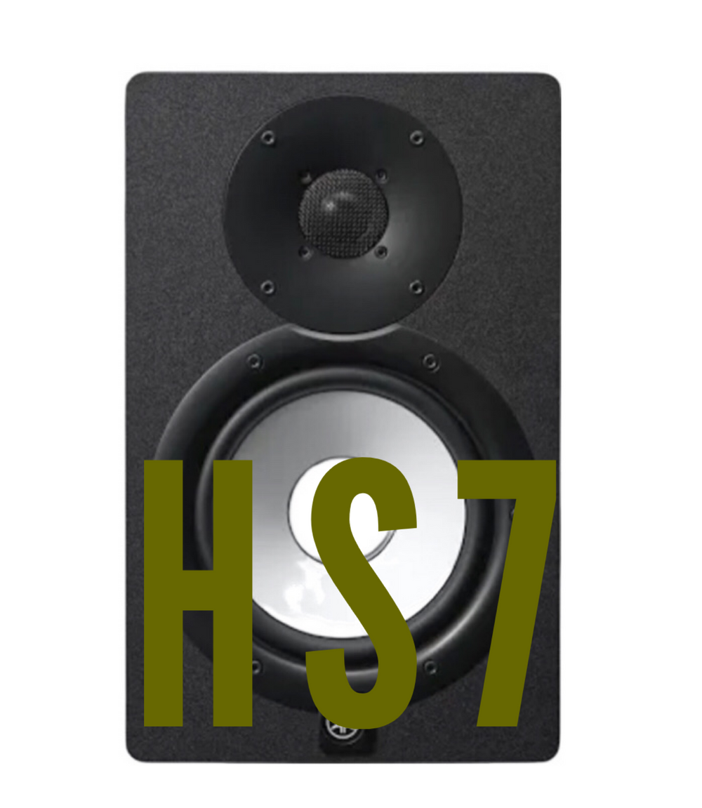 Yamaha Powered Studio Monitors Models HS5 HS7 HS8