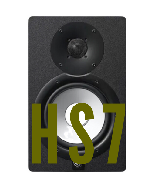 Yamaha Powered Studio Monitors Models HS5 HS7 HS8 – British Audio