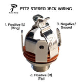 Pure Tone Stereo Output Jack – Multi-Contact, Nickel | Part# PTT2