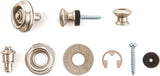 JIM DUNLOP Vintage Nickel Dual Design Guitar Strap Locks (SLS1035VN)