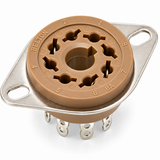 Belton 8-Pin Octal Tube Socket – Micalex Style | Panel Mount