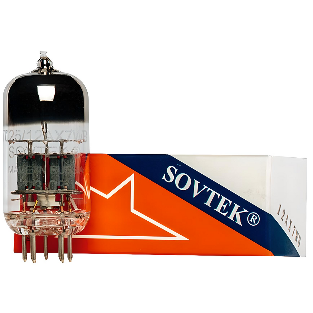 Sovtek 12AX7WB / 7025 Vacuum Tube | High-Gain, Low-Noise Preamp Tube