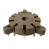 Belton 9-Pin Tube Socket | Auto-Wave Soldering | Low Profile