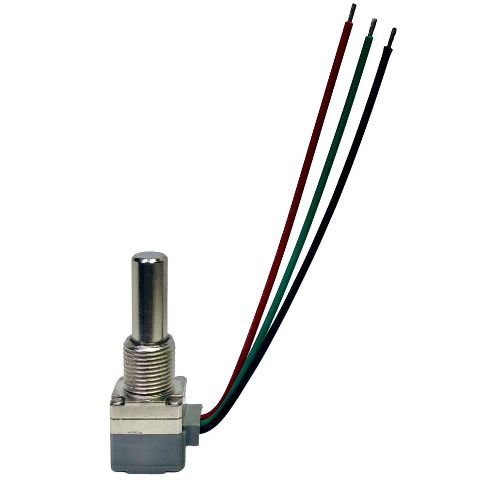 Avalon 25K Linear Potentiometer | Single | 1/4" Shaft w/ Center Detent | Genuine Replacement