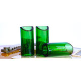 The Rock Slide Green Glass Guitar Slide | Small & Medium