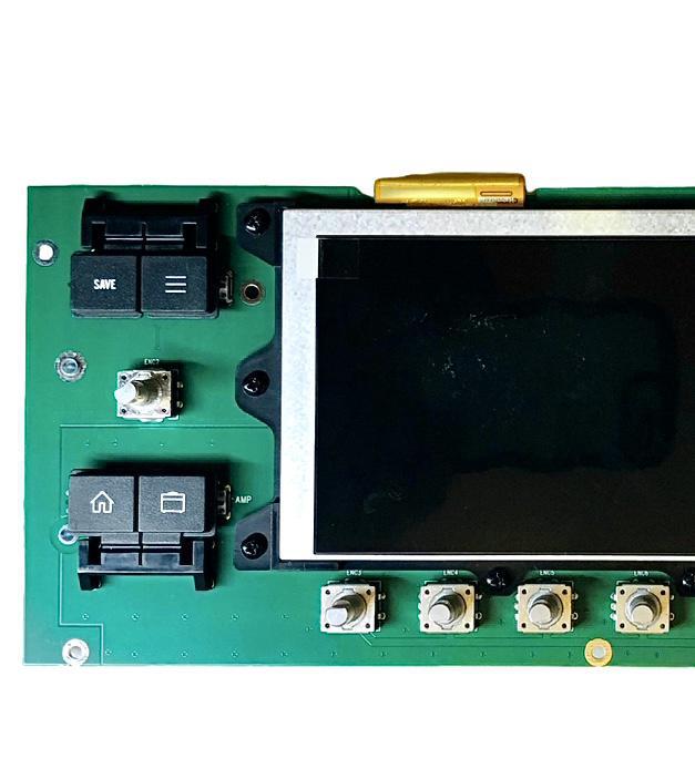 Line 6 Helix LT LCD UI PCBA | Part# 50-02-0580 | Genuine Replacement