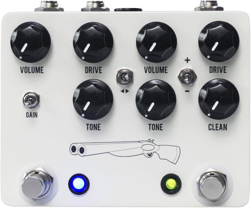 jhs pedals double barrel v4 JHS Double Barrel V4 Dual Overdrive Guitar Effects Pedal – British Audio