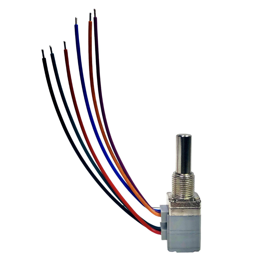 Avalon Dual 25K Linear Potentiometer | 1/4" Round Shaft w/ Center Detent | Genuine Replacement