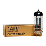 Electro-Harmonix Gold 12BH7 Gold Pin Vacuum Tube | Premium Dual Triode