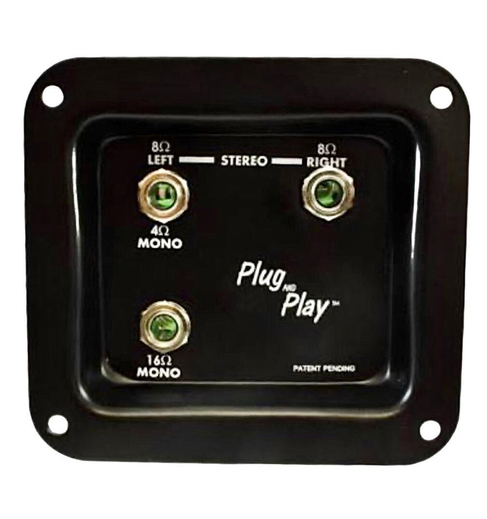 Jack Plate - Plug and Play, Mono / Stereo