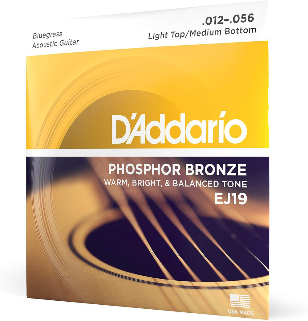 D'Addario EJ19 Guitar Strings Phosphor Bronze Acoustic Guitar Strings