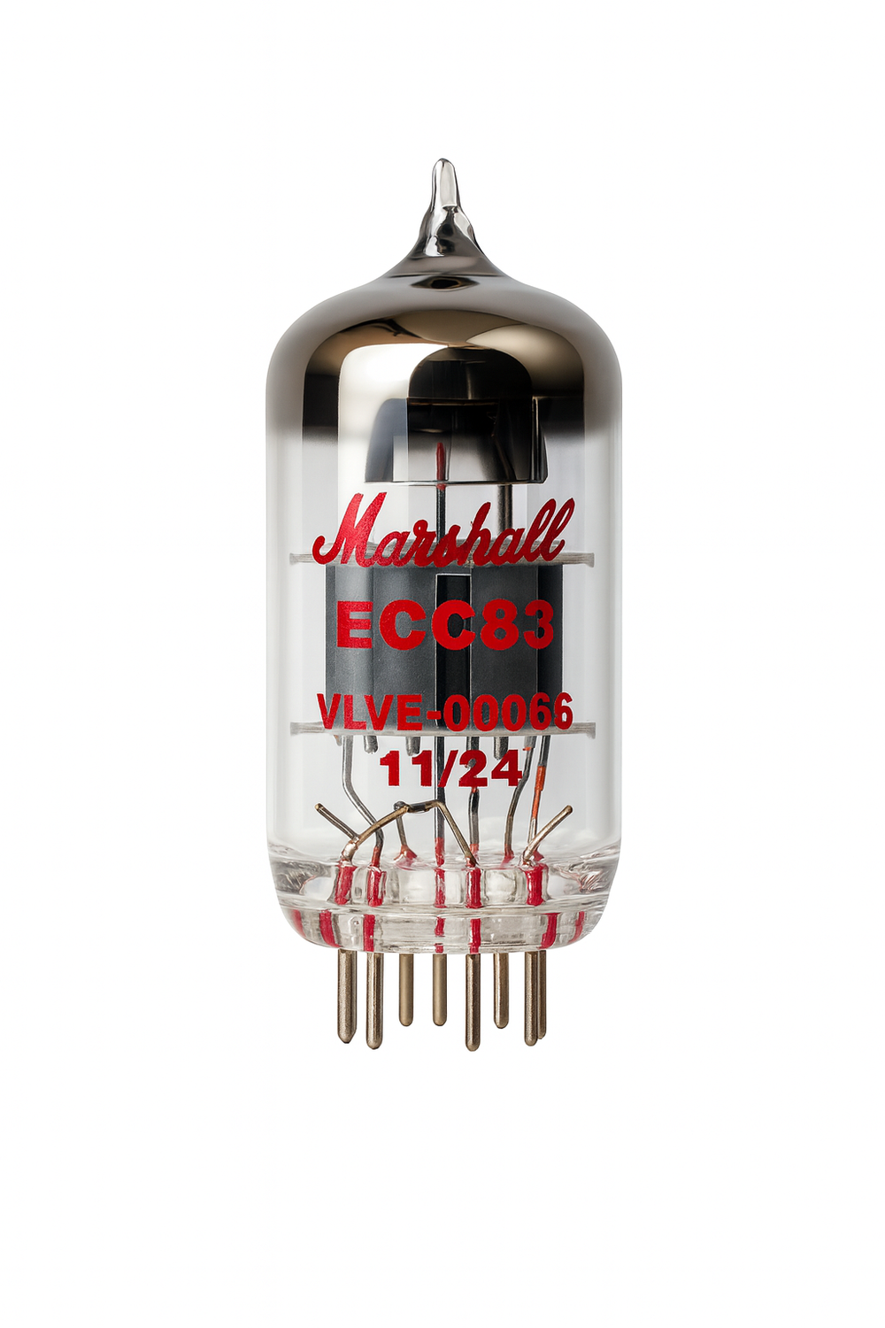 Marshall DSL40 Full Tube Set | OEM Retube Kit | 4× ECC83 & 2× EL34 | Red Logo | Genuine Factory Tubes