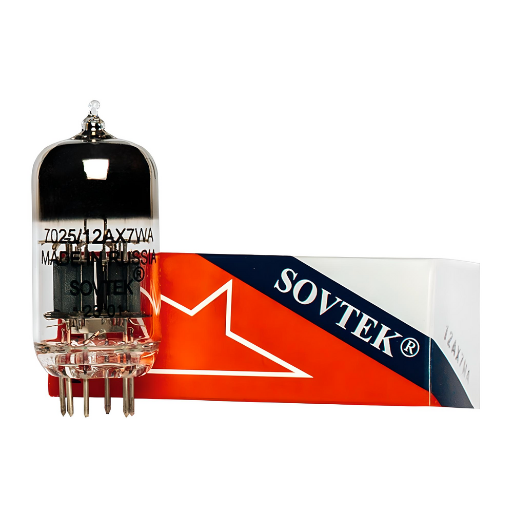 Sovtek 12AX7WA / 7025 Vacuum Tube | High-Gain, Low-Noise Preamp Tube