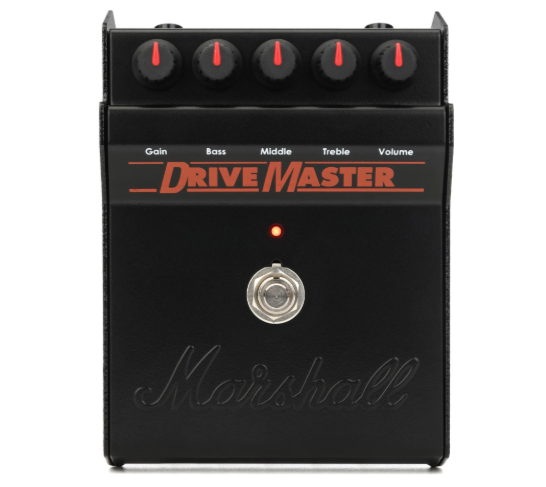 Marshall DriveMaster Pedal | Classic Marshall Amp Drive in a Stompbox