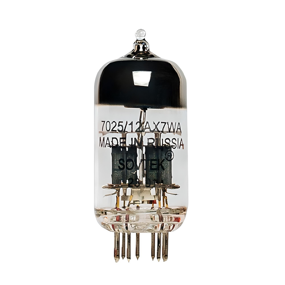 Sovtek 12AX7WA / 7025 Vacuum Tube | High-Gain, Low-Noise Preamp Tube