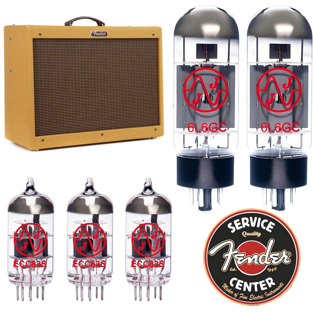 Fender blues deluxe tubes sales
