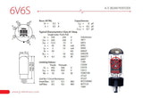 JJ 6V6S Burned In Premium Power Tubes | Apex Matched for Unparalleled Tone