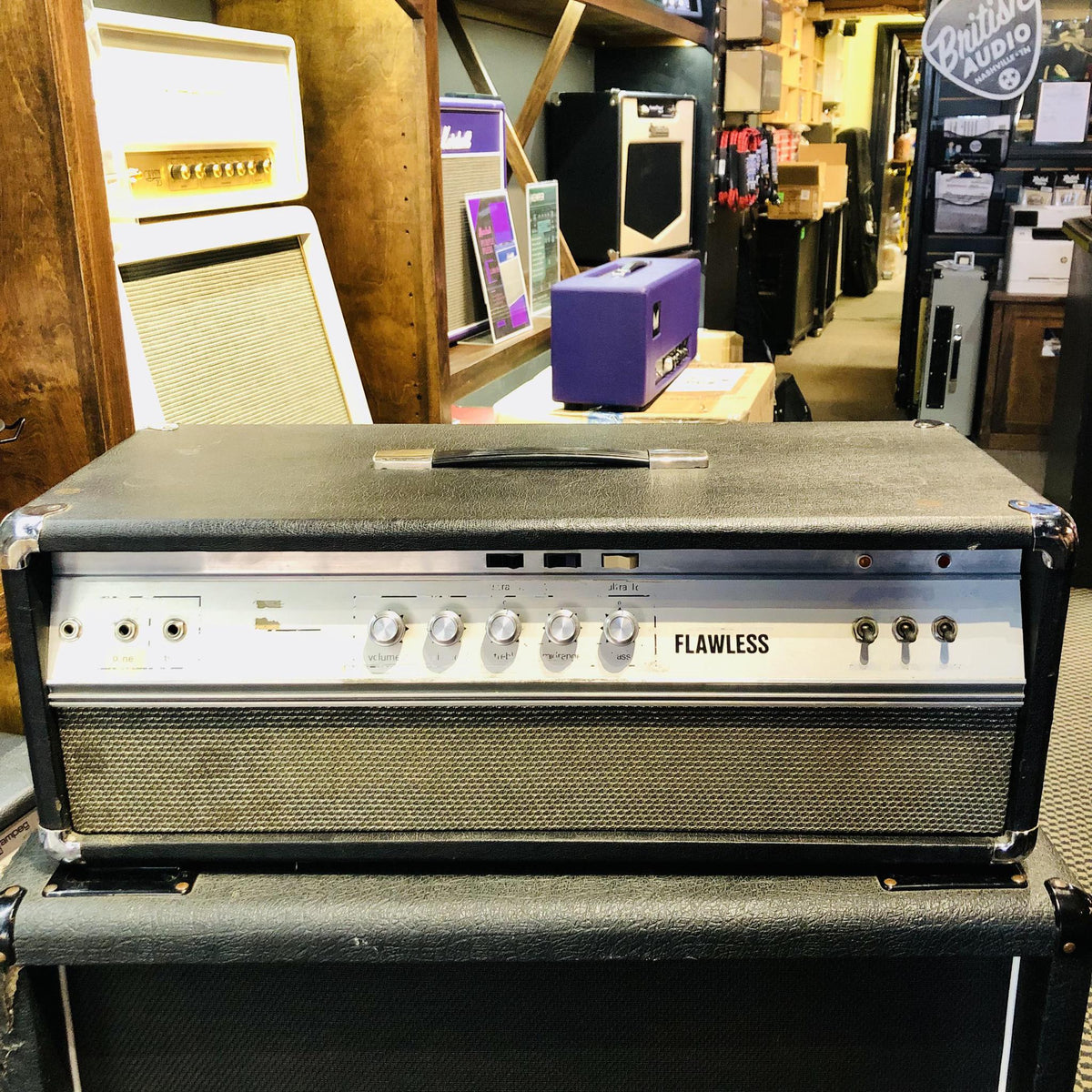 Vintage Ampeg V4 (VT-22) 1970s 100 Watt Head Refurbished – British