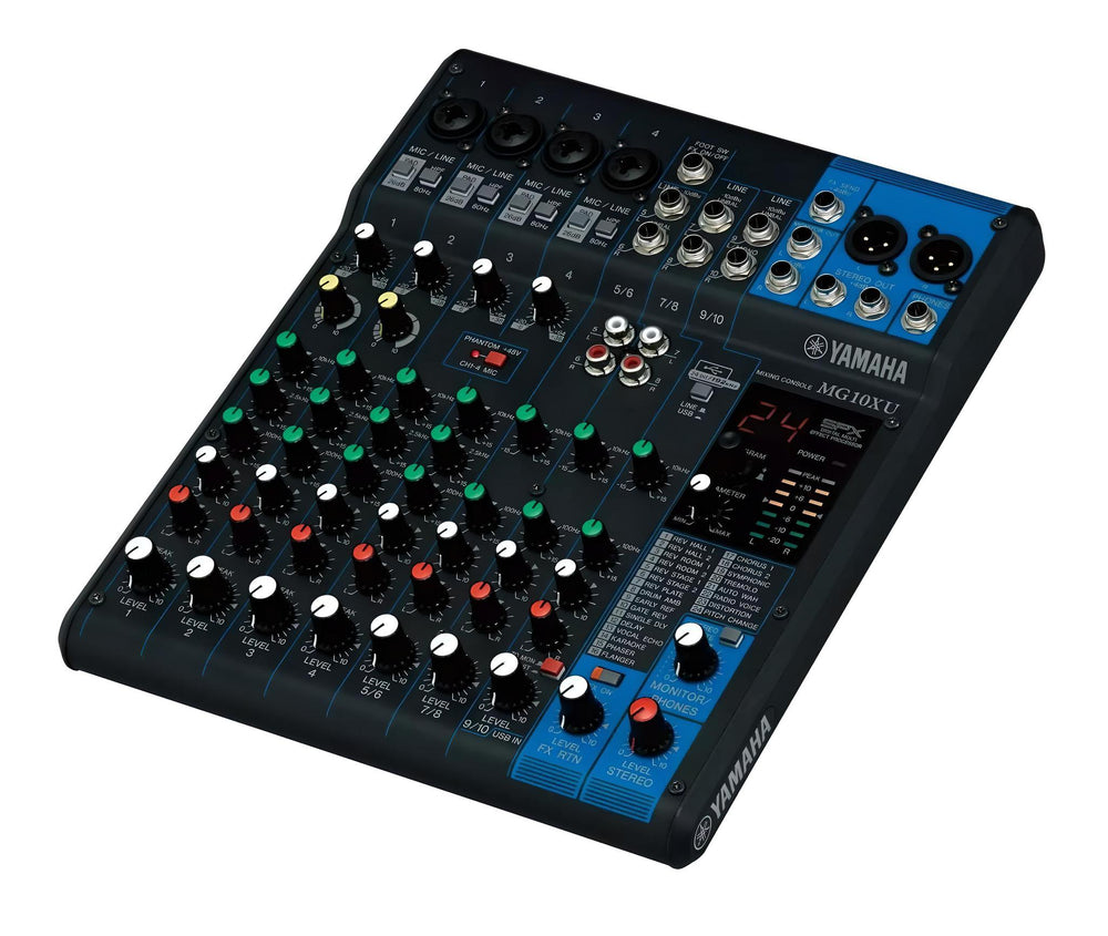 Yamaha MG10XU 10-Input Stereo Mixer with SPX Effects