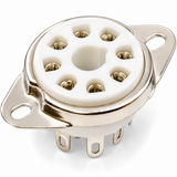 Ceramic Tube Socket | Octal Power Tube | Chassis Mount