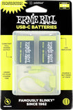 Ernie Ball USB-C Rechargeable AA Battery by Paleblue - 4-Pack (P09643) or 2-Pack (P09642)