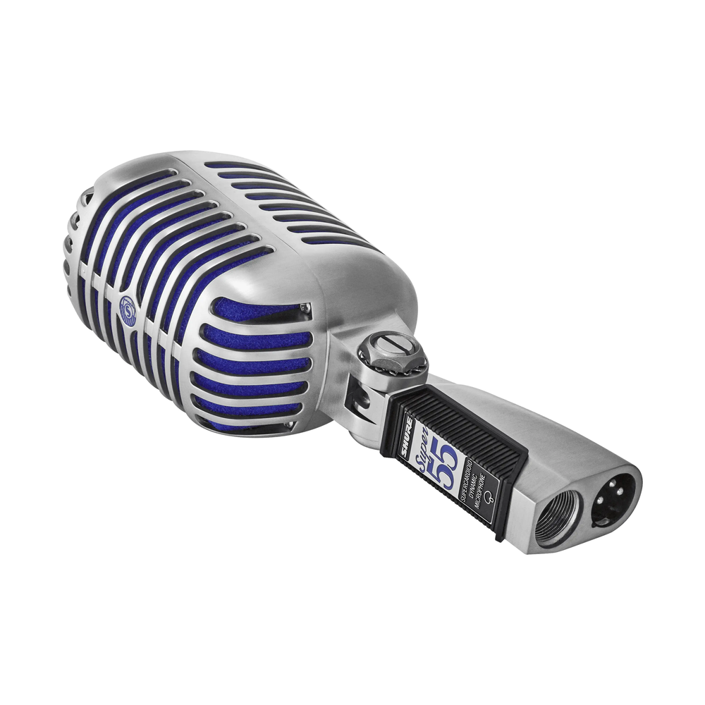 Shure Super 55 Deluxe Vocal Microphone | Iconic Style with Modern Performance