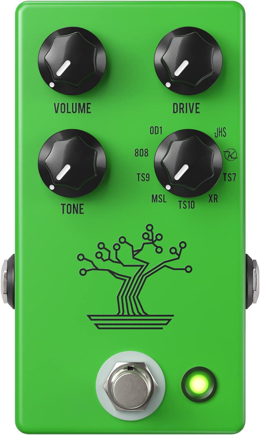 JHS Pedals Bonsai 9-Way Screamer Overdrive Guitar Effects Pedal, Green