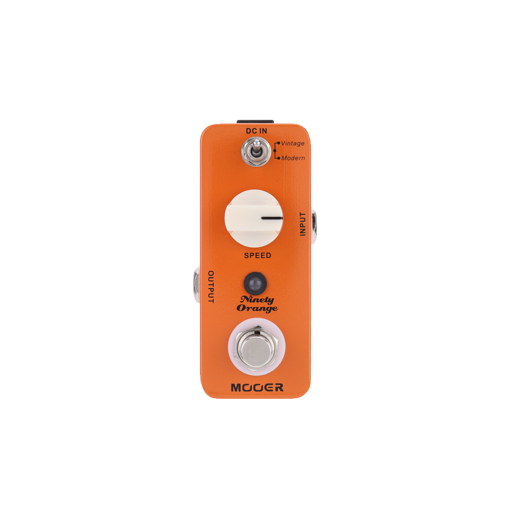 Mooer Ninety Orange Phaser Pedal - British Audio