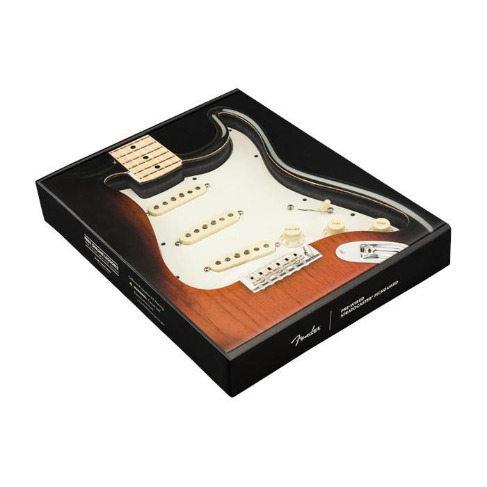 Fender Genuine Pre-Wired Stratocaster Pickguard, Custom Shop Fat 50's SSS