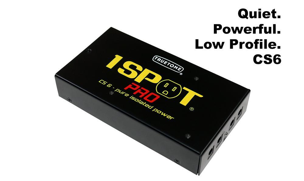 Truetone 1 SPOT PRO CS6 6-output Low-profile Isolated Guitar Pedal Power Supply