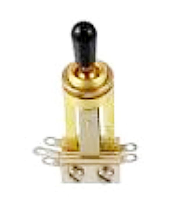 Switchcraft® Straight  Gold Toggle Switch Allparts EP-4367-002 - British Audio