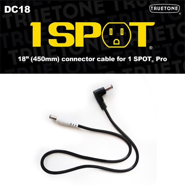 Truetone 1 Spot 18" (450mm) Connector Cable for 1 Spot Pro - British Audio