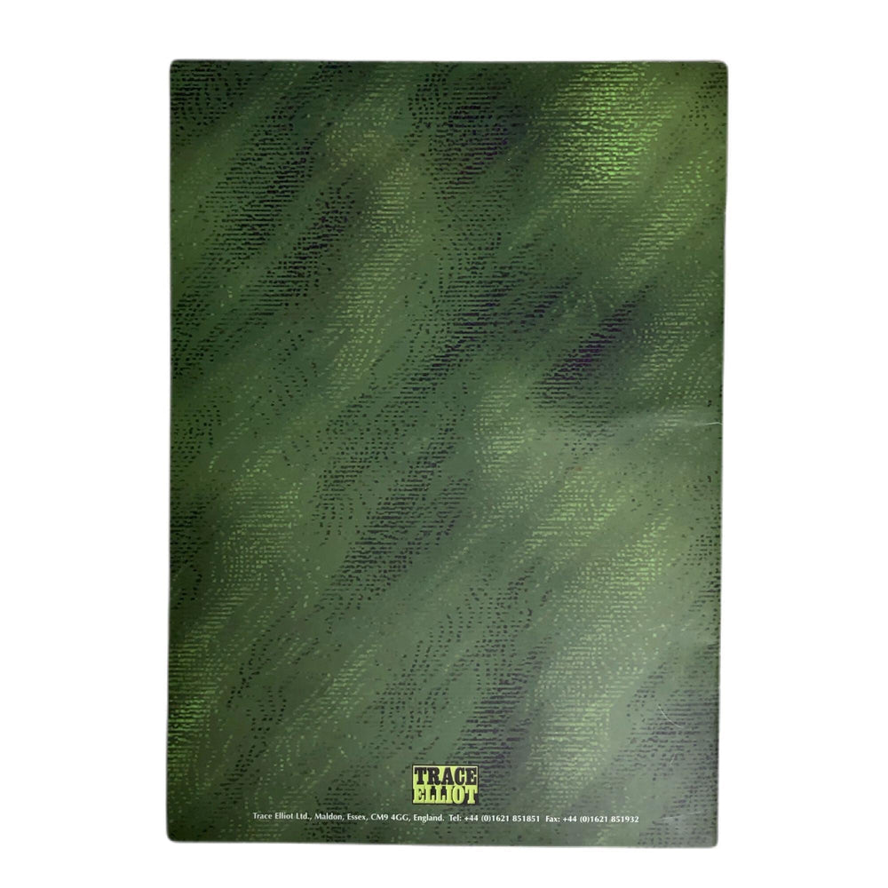 Trace Elliot  Catalog "the best things in life are green" Product Range 1999/2000 NOS