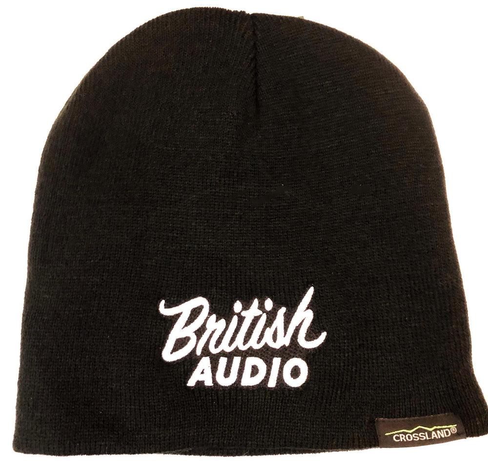 British Audio Knit Beanie Black - British Audio