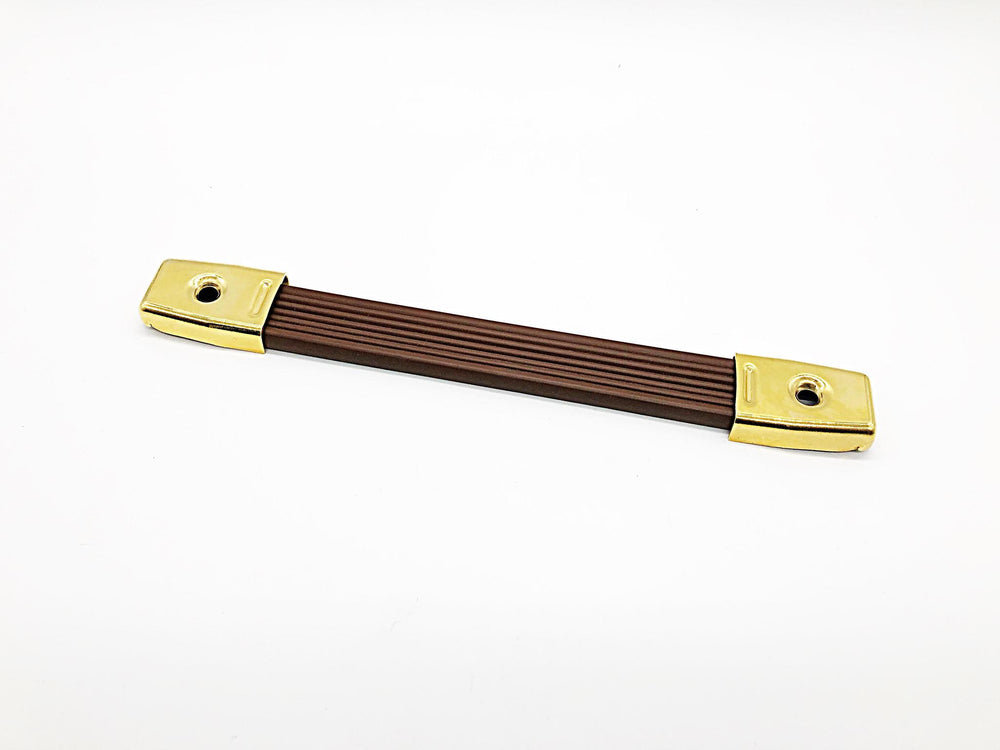 Gibson 10" Goldtone Rubber Amp Handle/Brown with Gold endcaps - British Audio