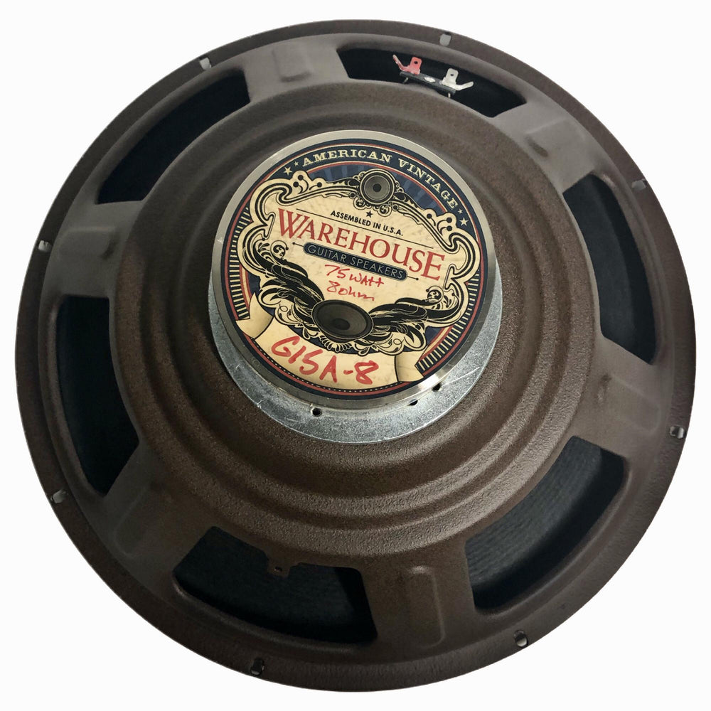 WGS - Warehouse Guitar Speakers 15" G15A-8 Alnico ~ 75 Watts 8 ohm