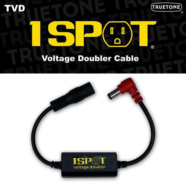 Truetone 1 Spot Voltage Doubler Cable 18v 24v - British Audio