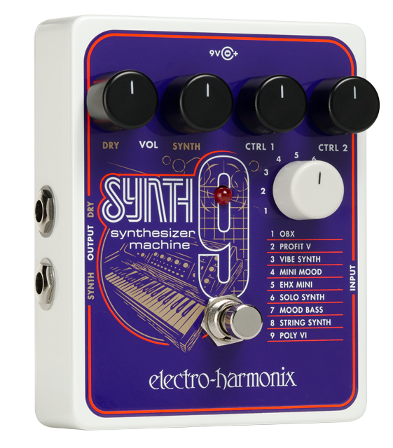 Electro-Harmonix SYNTH9 Synthesizer Machine Pedal - British Audio