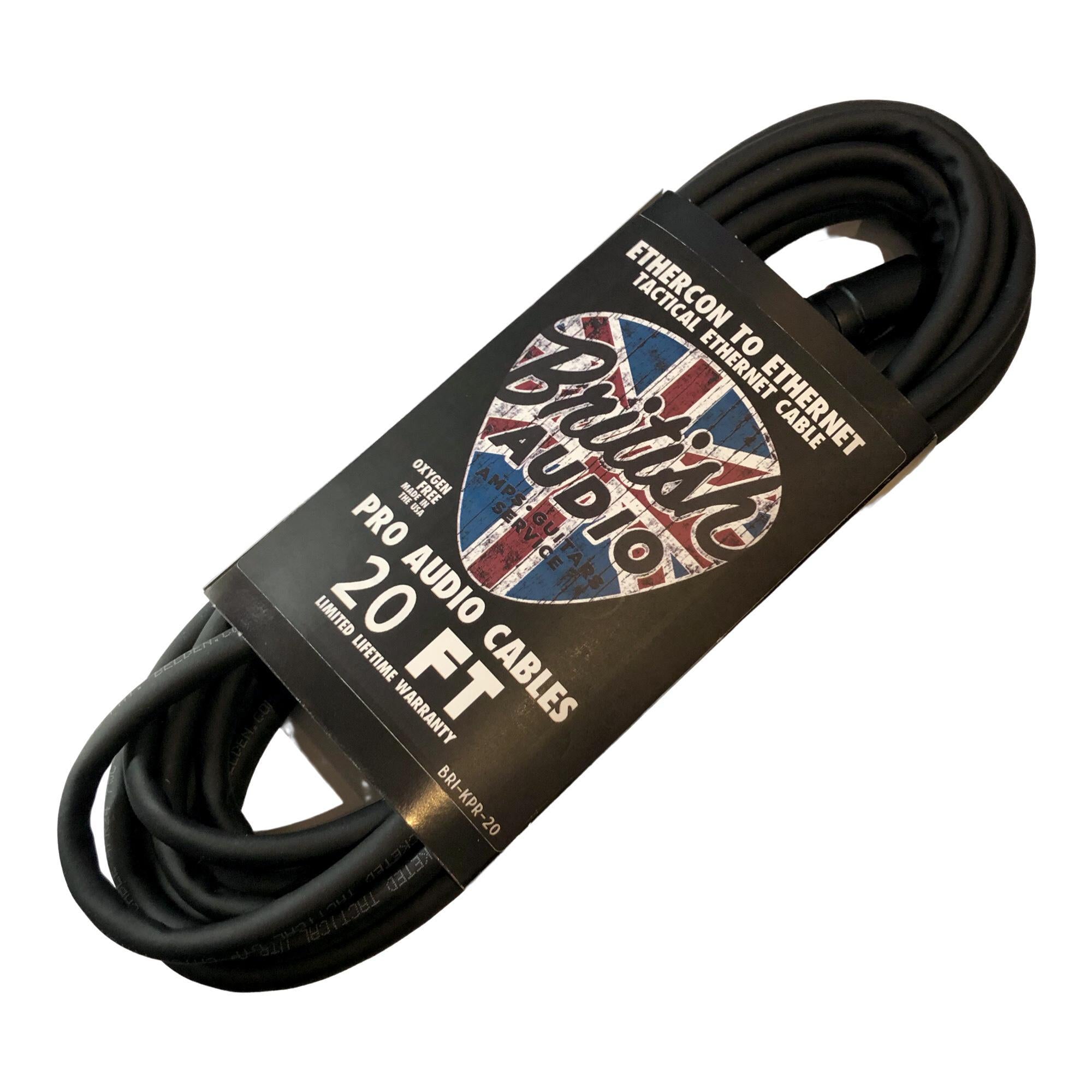 KEMPER Profiler Remote + Ethernet ケーブル Kemper Profiler Remote Cable Jack Mod | British Audio