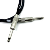 British Audio Pro Performance Speaker Cable - Straight to Straight (Black Jacket) 14 AWG - British Audio