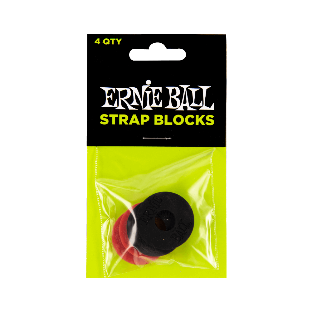 Ernie Ball P04603 Strap Blocks 4 Pack - British Audio