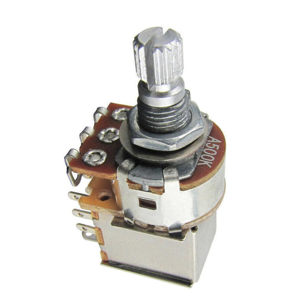 Alpha 500K Push Pull Audio Potentiometer 7mm Shaft with DPDT Switch